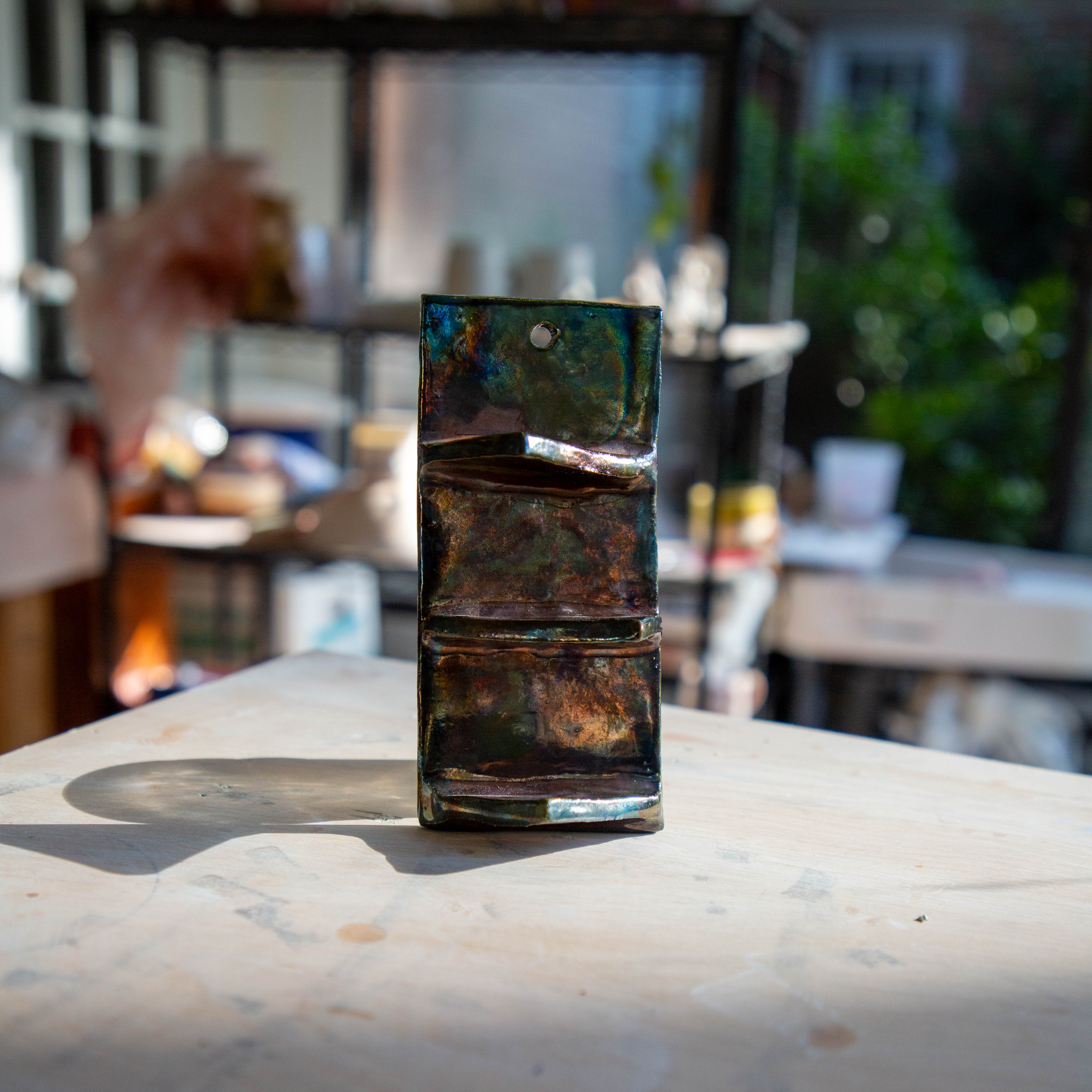 (w)alter No. 1 | Raku Wall Altar